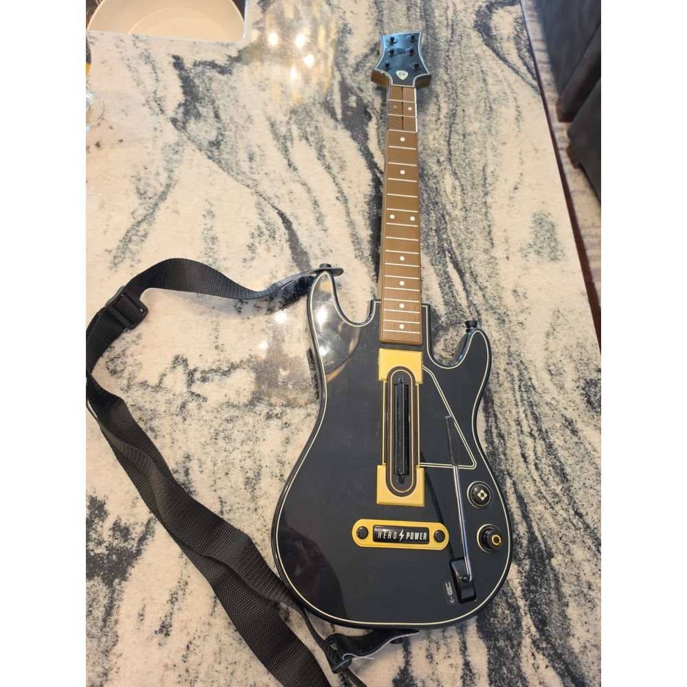 Guitar Hero Live Wireless Guitar Controller ONLY Black 6-Button No Dongle Tested